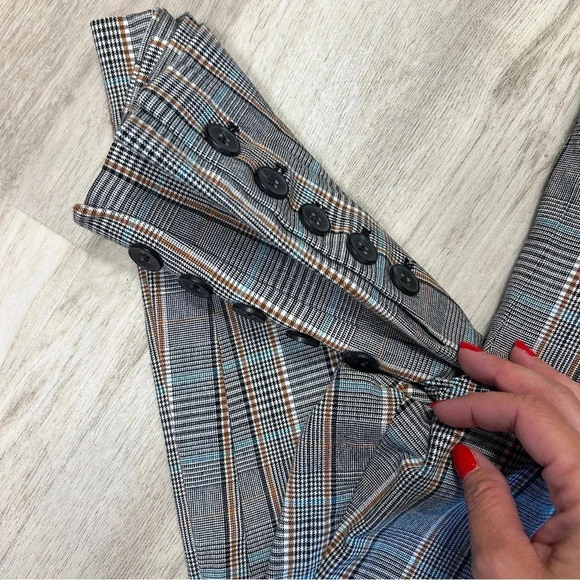 Women’s Talbots Chatham Ankle Pants / Plaid Print Button Ankle Detailing / 16P - Picture 8 of 8